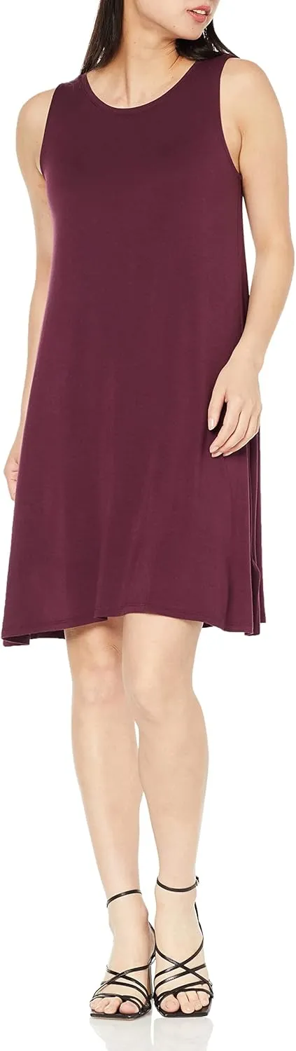 Amazon Essentials Women's Tank Swing Dress (Available in Plus Size)