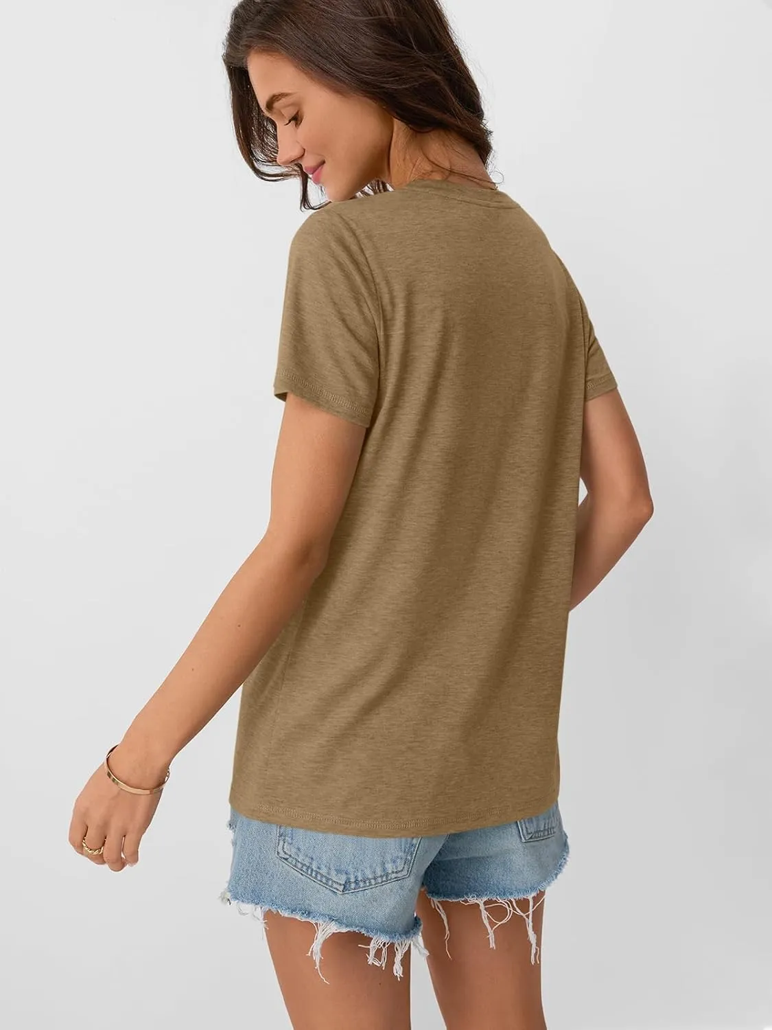 AUTOMET Womens Summer Tops Workout Shirts Beach Vacation Outfits Business Tshirts Dressy Fashion Spring Clothes 2025