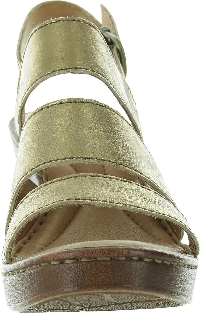 BORN Womens Strappy Leather Heels