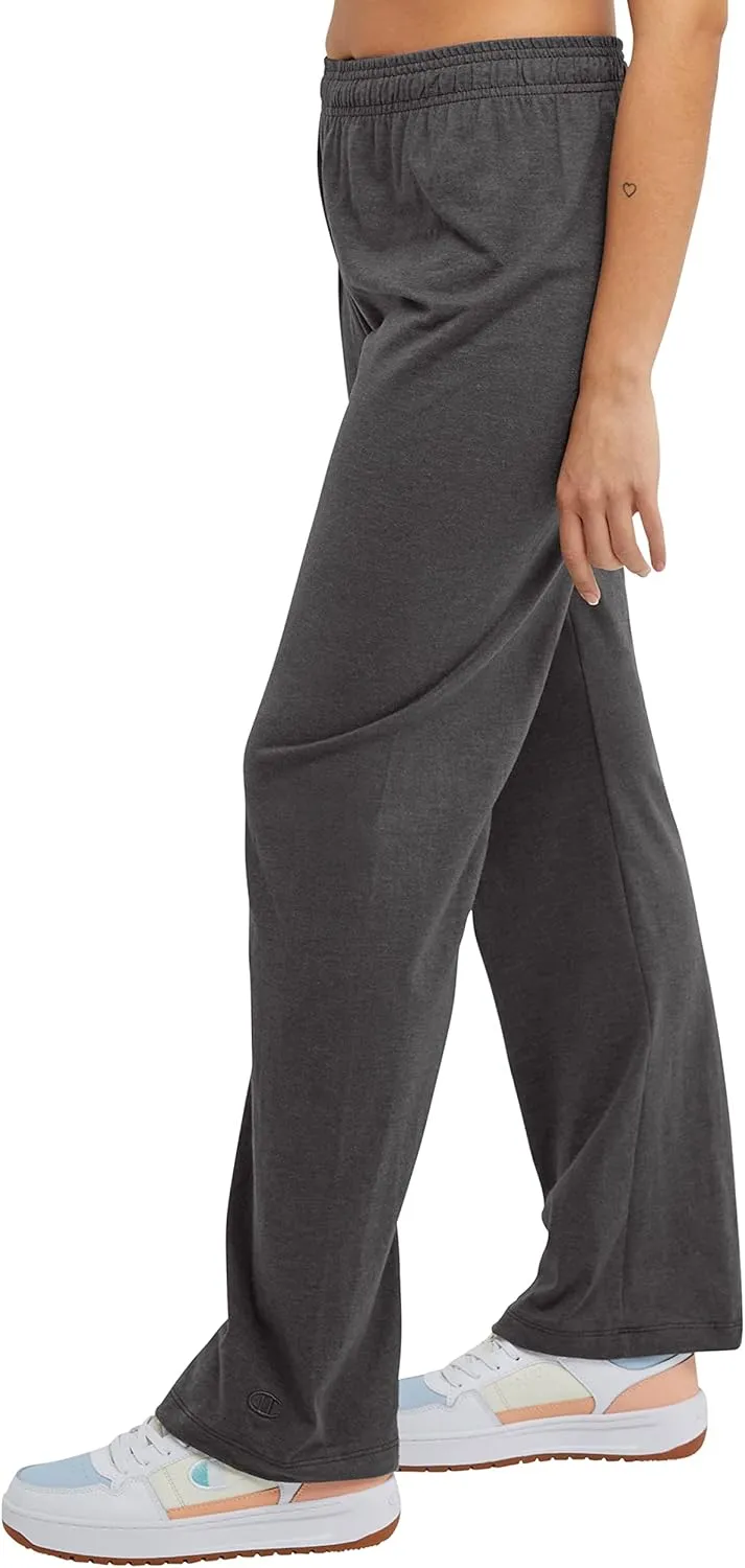 Champion Women's Lightweight Lounge Comfortable Jersey 31.5" Pants (Plus Size Available)