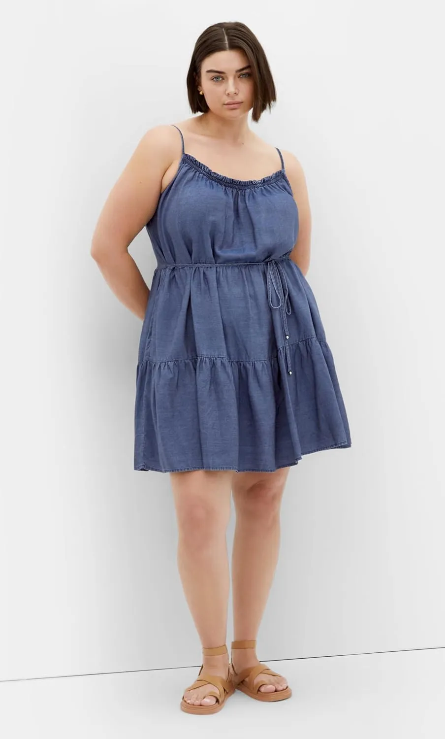 City Chic Women's Plus Size Dress - Sweet Tiers Mini