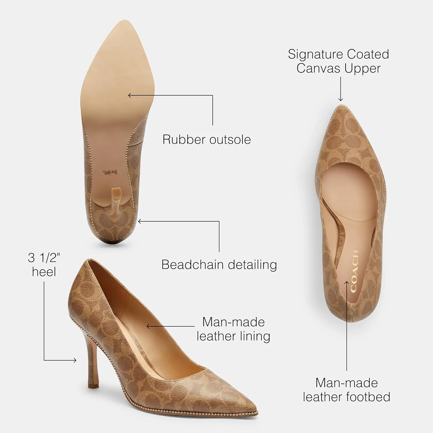 Coach Women's Samantha Pump