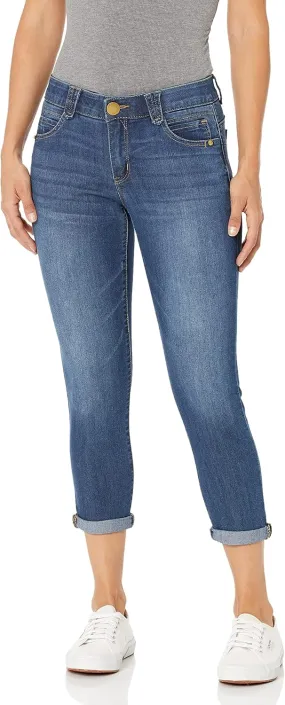 Democracy Women's Petite Ab Solution Crop