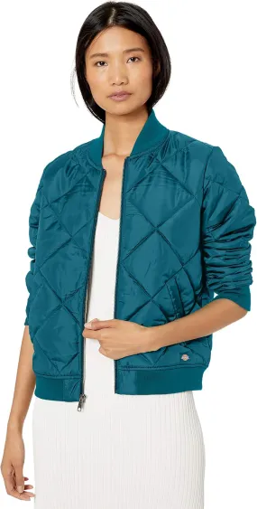 Dickies Women's Quilted Bomber Jacket