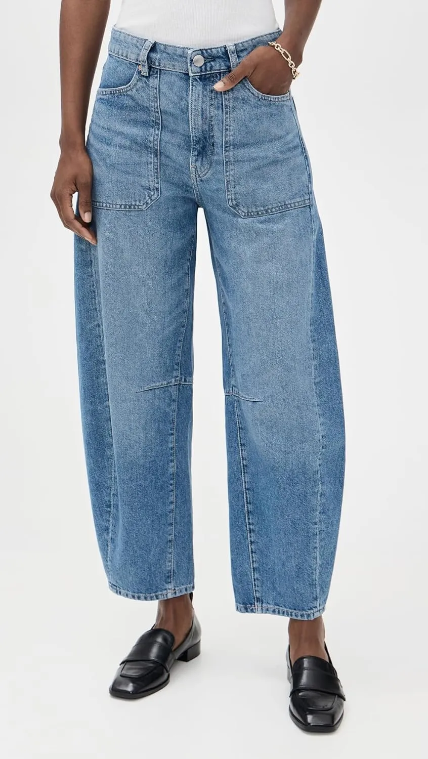 DL1961 Women's Miro Barrel High Rise Jeans