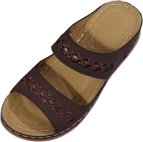 Espadrilles Wedges Sandals for Women Womens Casual Slip on Summer Wedge Sandal Casual Sandals Indoor Outdoor