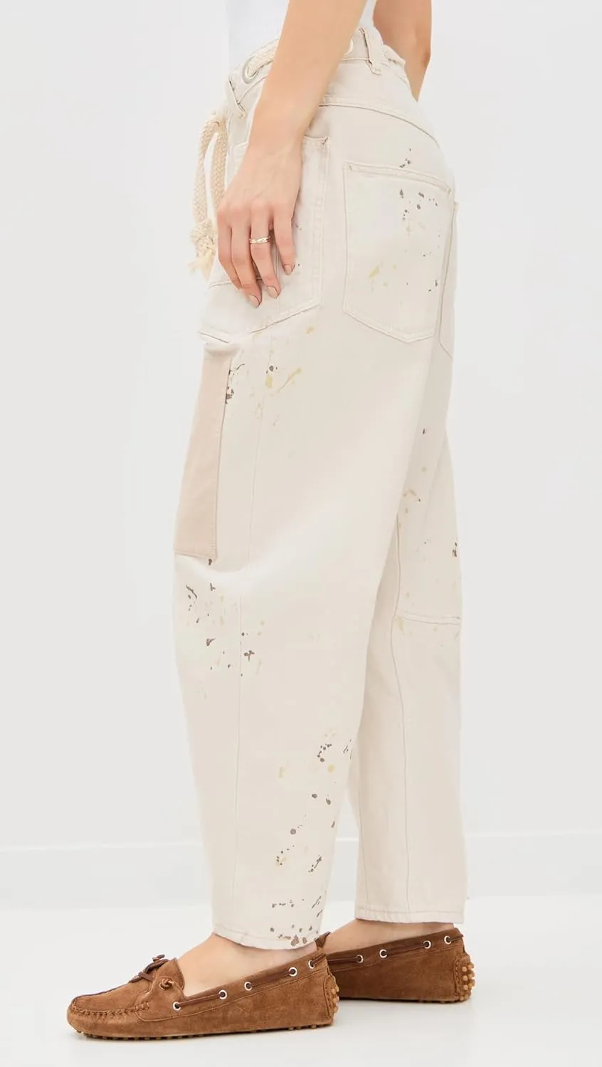 Free People Women's Moxie Low Slung Pull-on Barrel