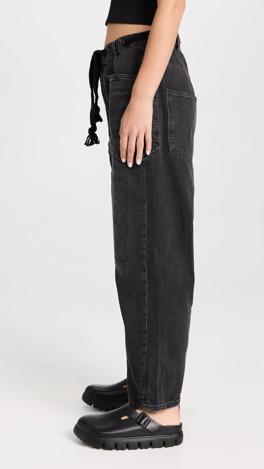 Free People Women's Moxie Low Slung Pull-on Barrel