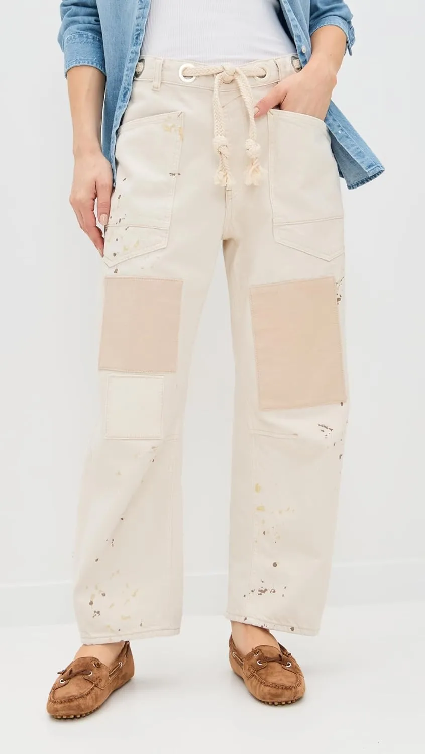Free People Women's Moxie Low Slung Pull-on Barrel