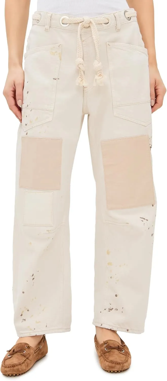 Free People Women's Moxie Low Slung Pull-on Barrel