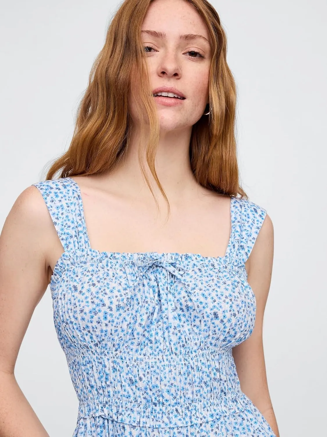 GAP Women's Sleeveless Midi Dress