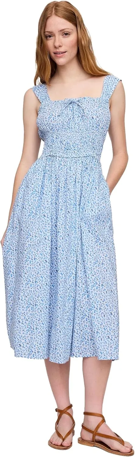 GAP Women's Sleeveless Midi Dress