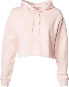 Global Blank Women's Crop Hoodie Long Sleeve Crop Top Sweatshirt with Hood for Women