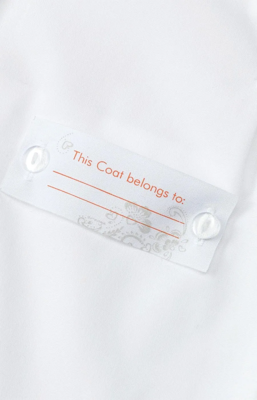Hampton Lab Coat White