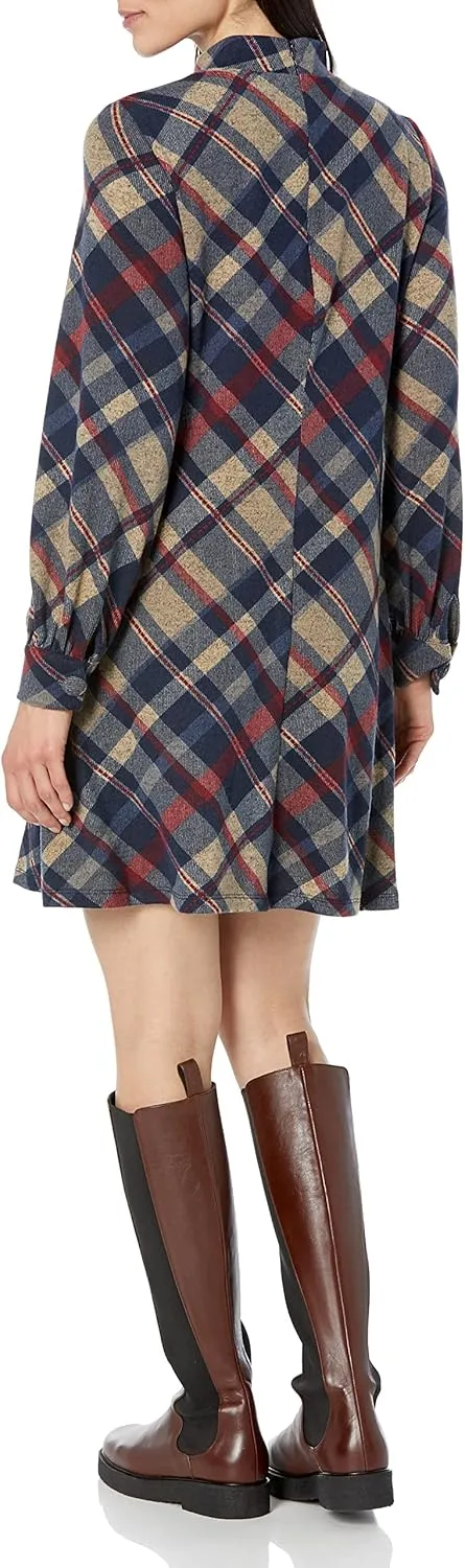 Jessica Howard Women's A-line Dress with Butterfly Sleeves