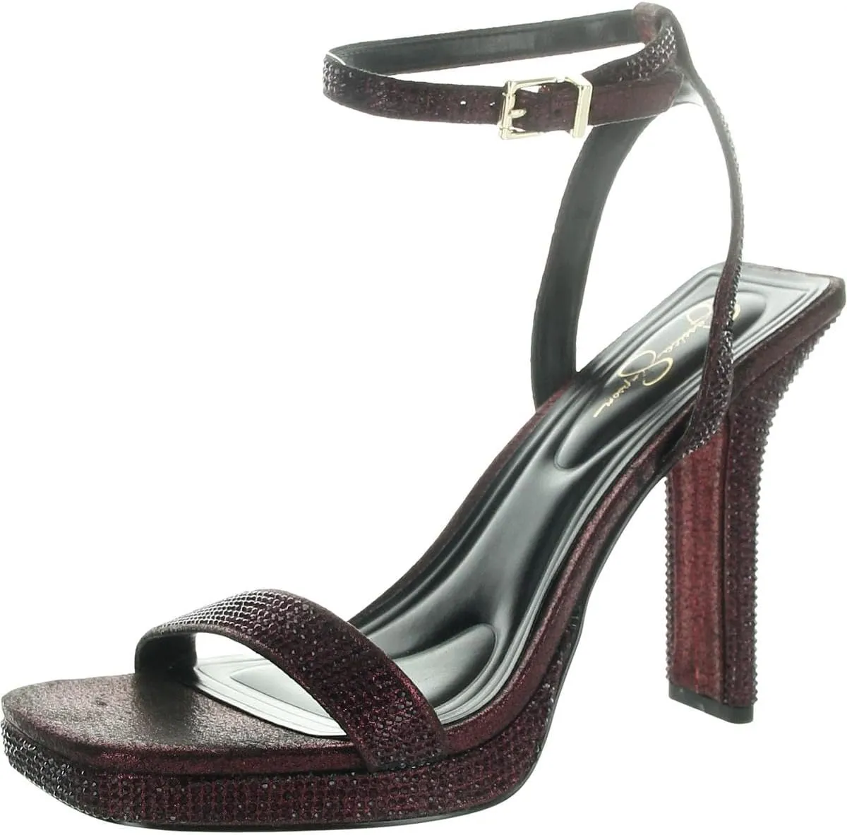Jessica Simpson Womens Adonia Iridescent Heels