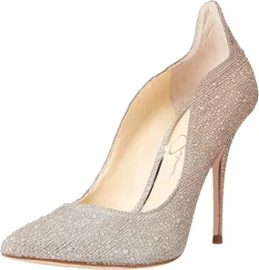 Jessica Simpson Womens Wayva Rhinestone Heels