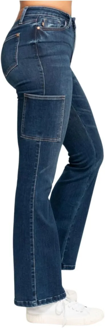 Judy Blue Cargo Bootcut Jeans
