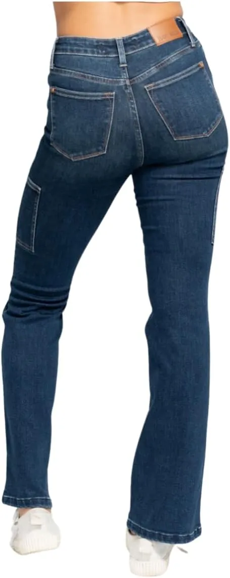Judy Blue Cargo Bootcut Jeans