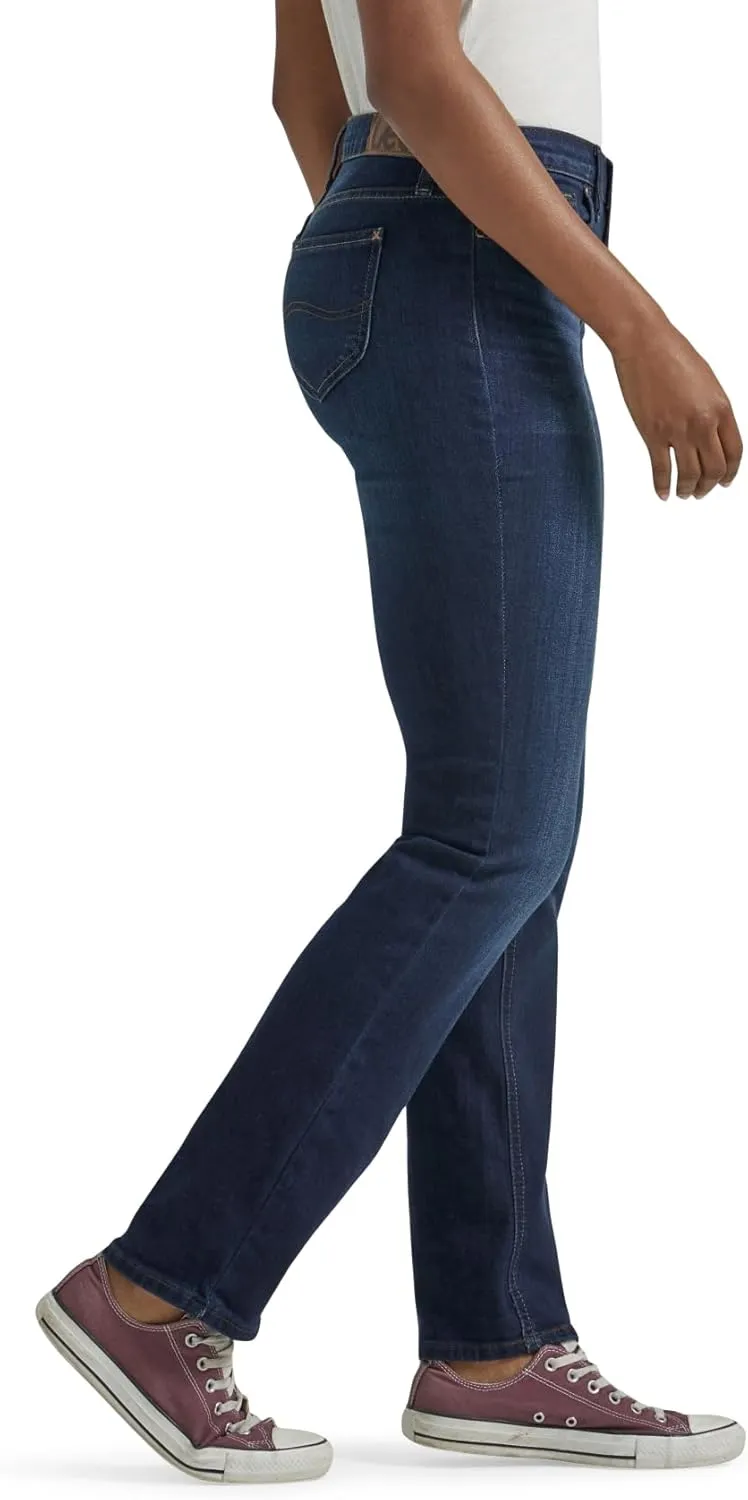 Lee Women's Legendary Mid Rise Straight Leg Jean