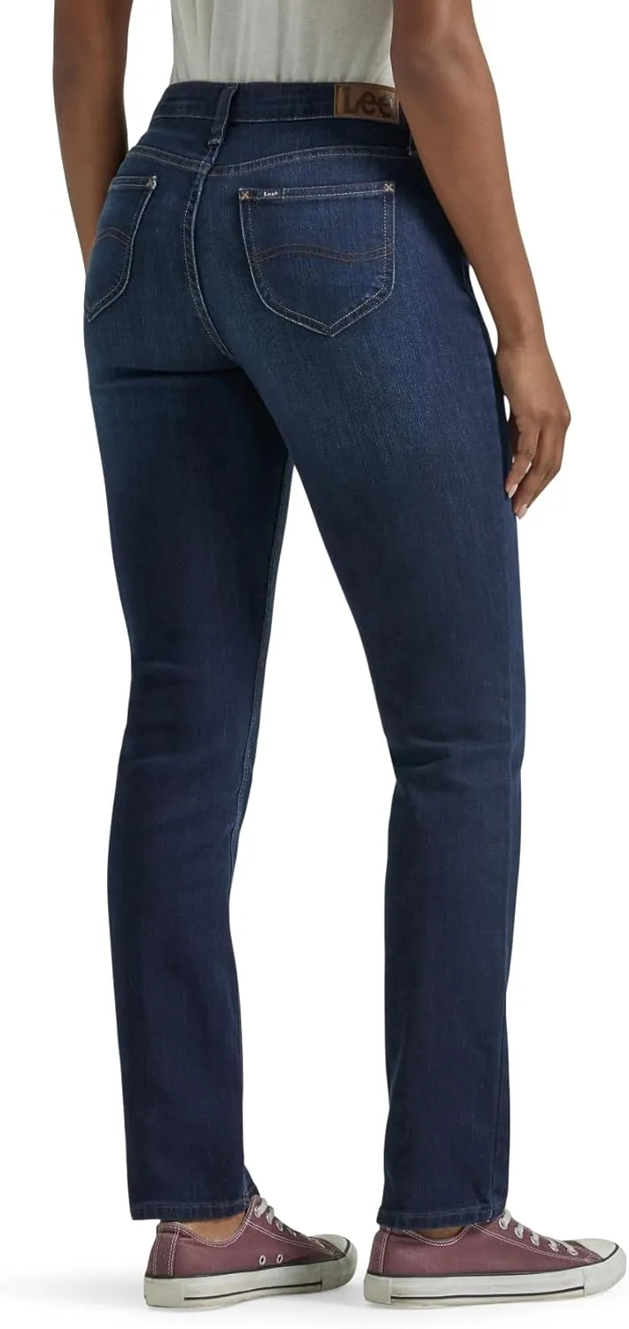 Lee Women's Legendary Mid Rise Straight Leg Jean