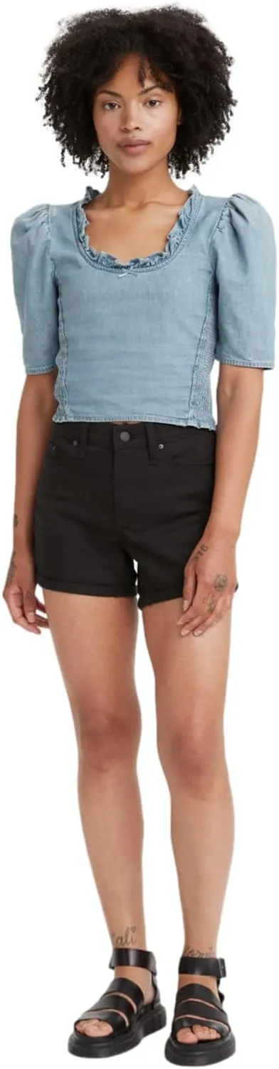 Levi's Women's Mid Length Shorts
