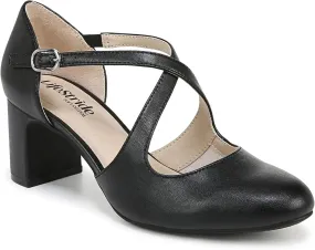 LifeStride Womens Classic Strappy Block Heel