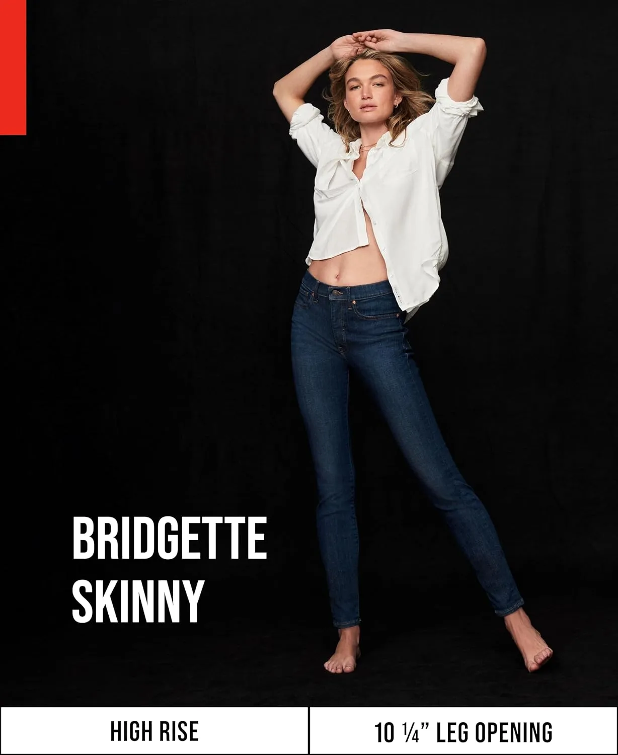 Lucky Brand Women's High Rise Bridgette Skinny
