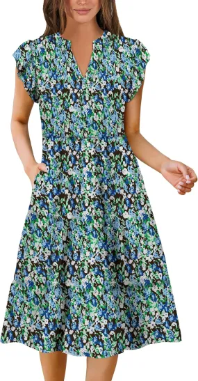 MixShe Summer Dresses for Women 2025 Elegant Classy Casual Fashion Dress S-XXL
