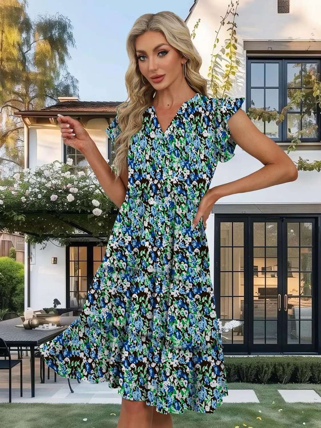 MixShe Summer Dresses for Women 2025 Elegant Classy Casual Fashion Dress S-XXL