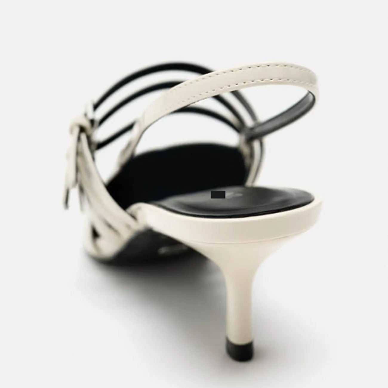 MRKEWUNEY Fashion Womens Slingback Kitten Heels