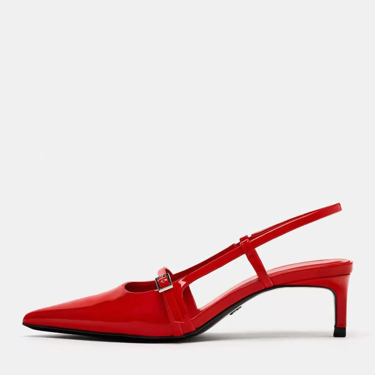 MRKEWUNEY Fashion Womens Slingback Kitten Heels