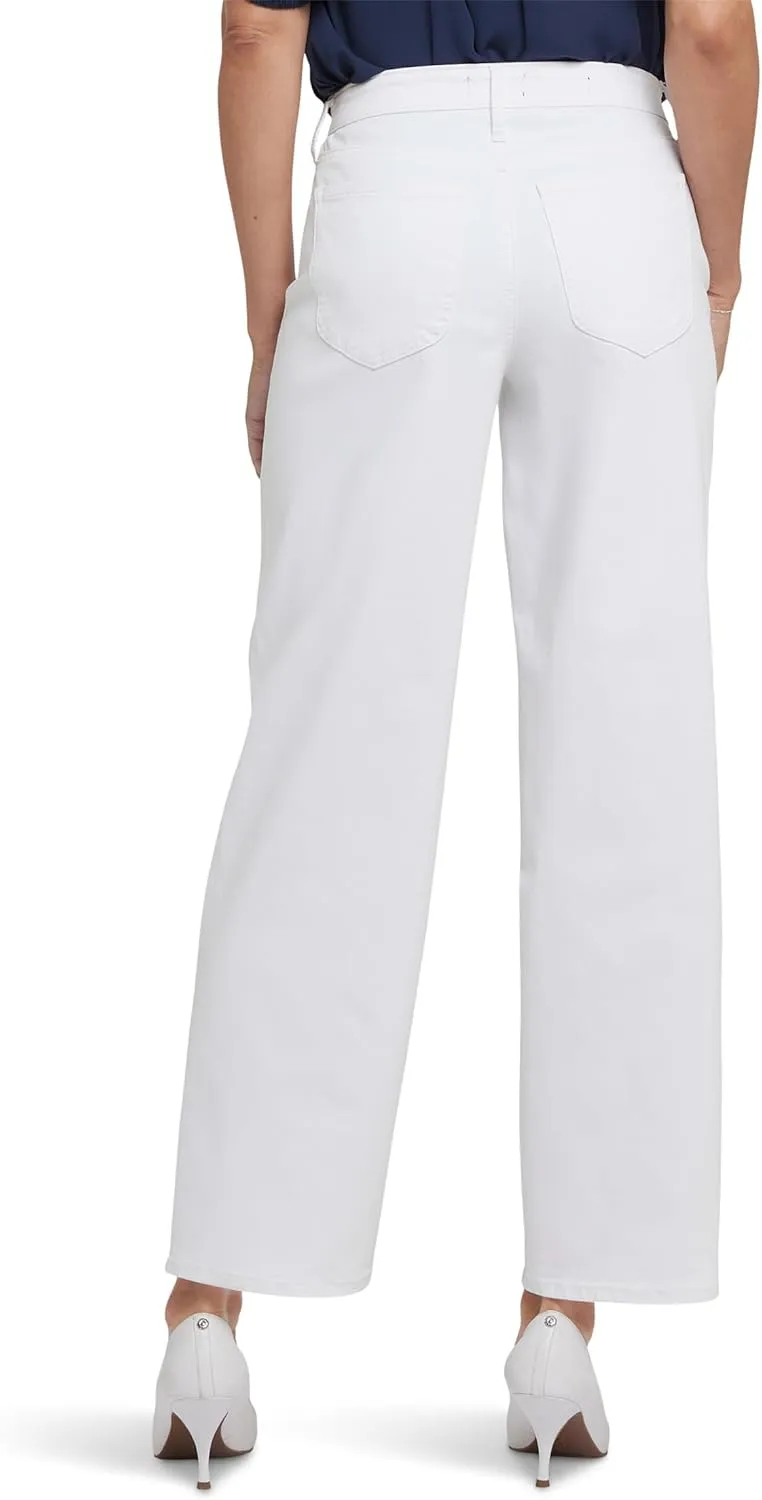 NYDJ Women's Jemma Barrel Jeans in Optic White