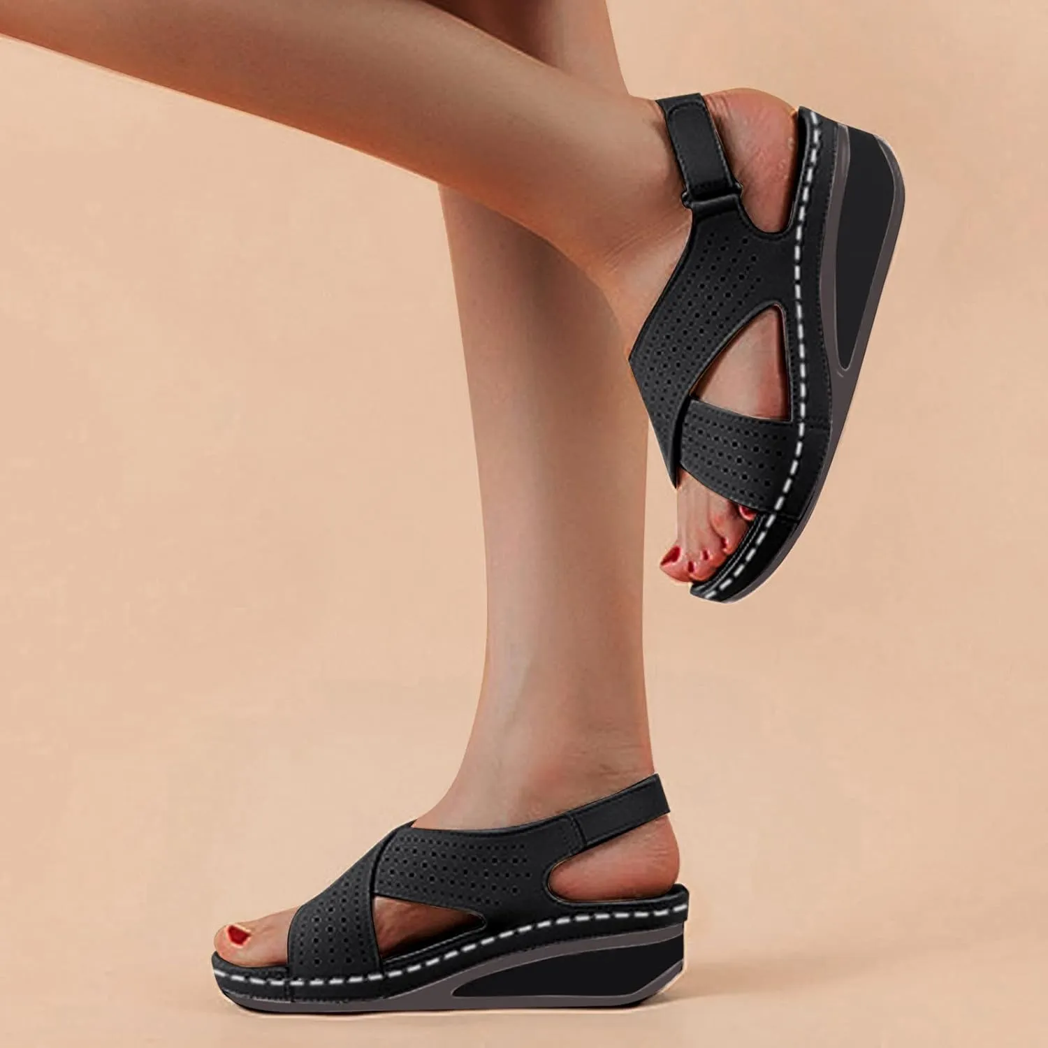 Orthopedic Dress Shoes for Women Heels Sandals Women Dressy Summer Flat Gold Womens Summer Sandals Size 6 Orthopaedic Shoes for Women Arch Support Orthopedic Sandals Extra Wide Black Womens Flats