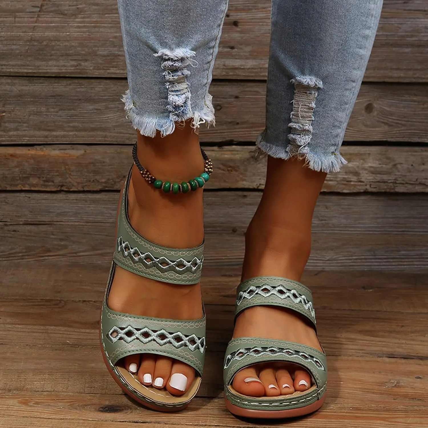 Orthopedic Sandals for Women Women Wedge Sandals Dressy Soft Women's Sandal Dressy Womens Sandal Comfortable