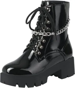 Parisuit womens Combat Boots