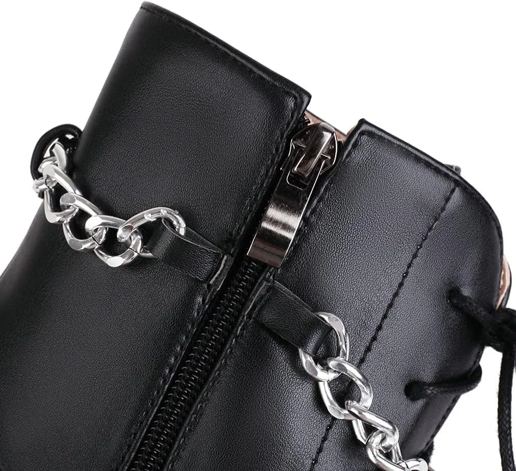 Parisuit womens Combat Boots