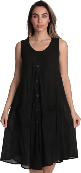 Riviera Sun Sleeveless Umbrella Dresses for Women