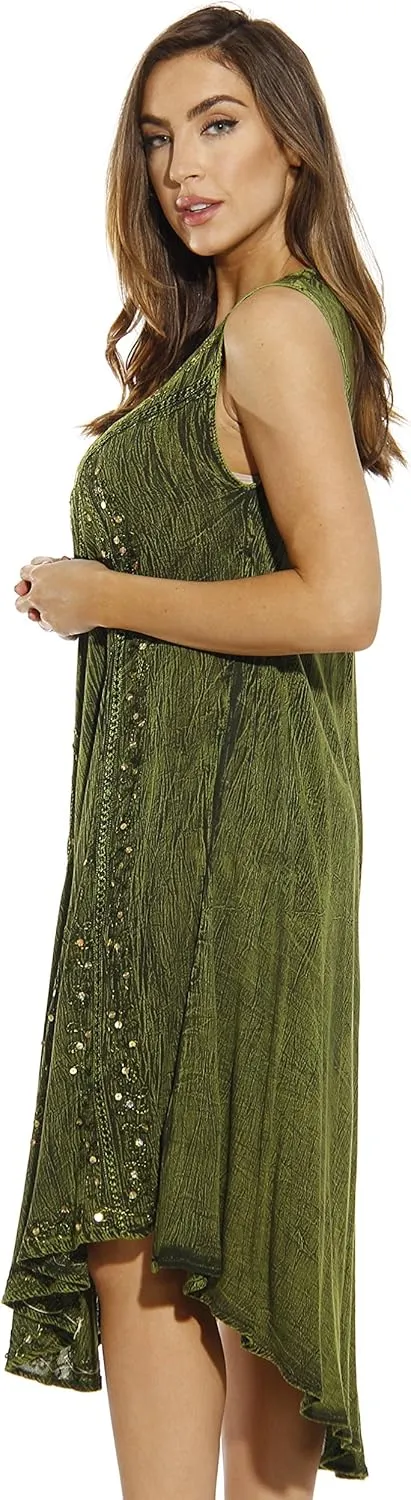 Riviera Sun Sleeveless Umbrella Dresses for Women