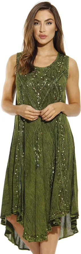 Riviera Sun Sleeveless Umbrella Dresses for Women