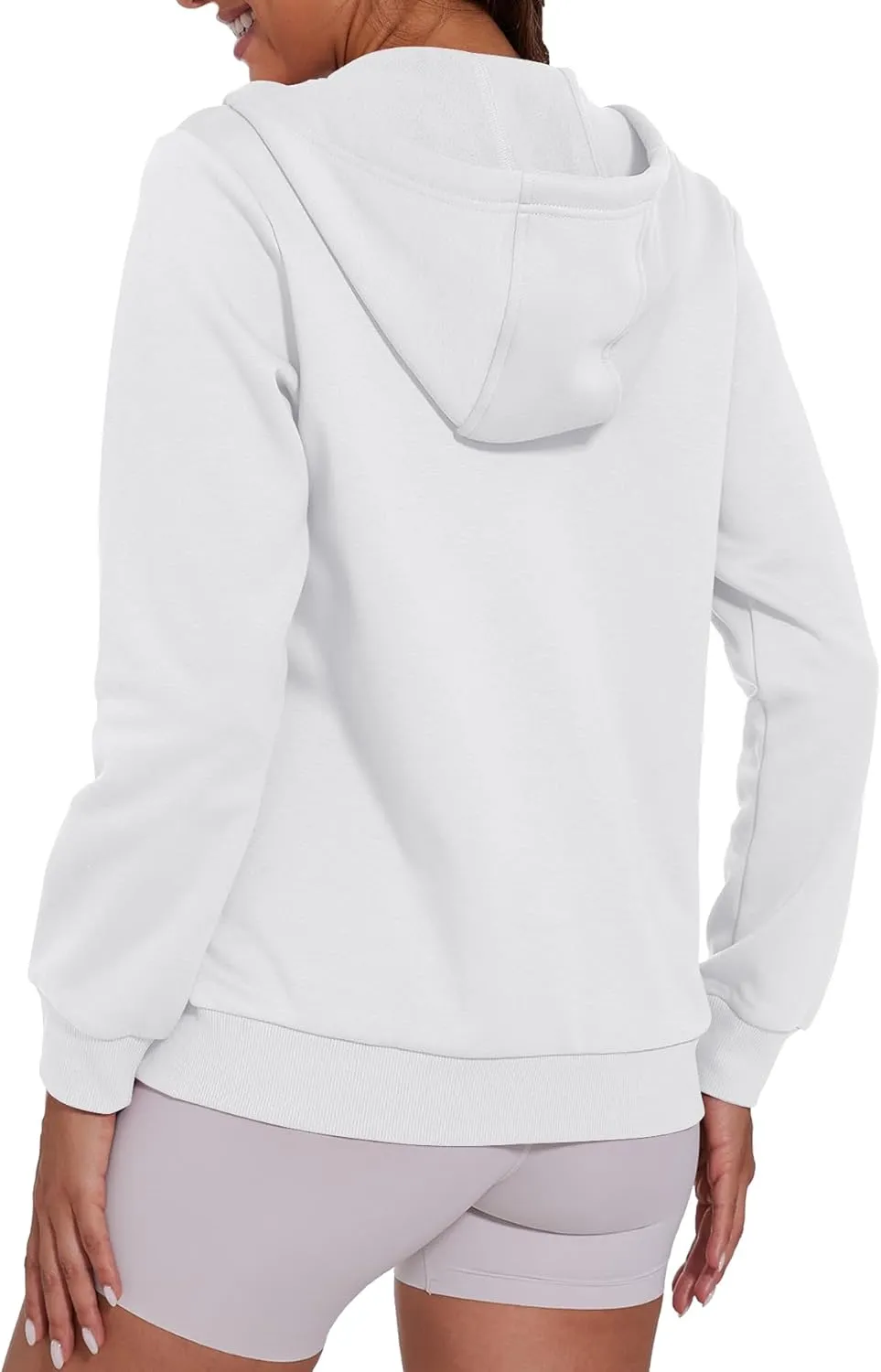 SMENG Womens Zip Up Hoodies Long Sleeve Fit Hooded Sweatshirts 2024 Casual Lightweight Jacket