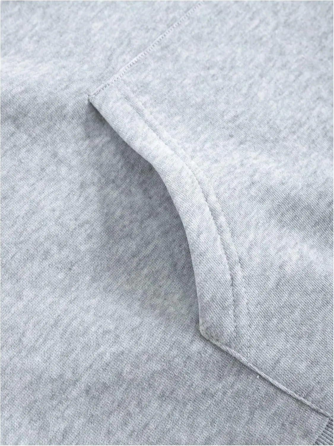 SOLY HUX Hoodies for Women Drawstring Long Sleeve Drop Shoulder Pullover Sweatshirt with Pocket