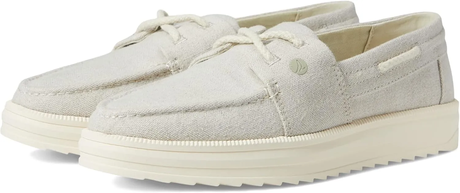 Sperry Womens Cruise Plushstep Boat Flats Casual - Pink