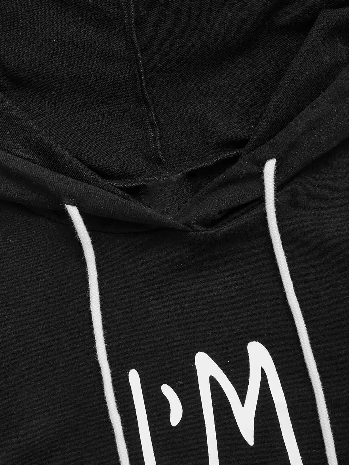 SweatyRocks Women's Hoodies Long Sleeve Pullover Drawstring Sweatshirt Hoodies with Pocket