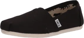TOMS Womens Alpargata Geometric Slip On Flats Casual - Blue