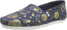 TOMS Womens Alpargata Slip On Flats Casual - Grey