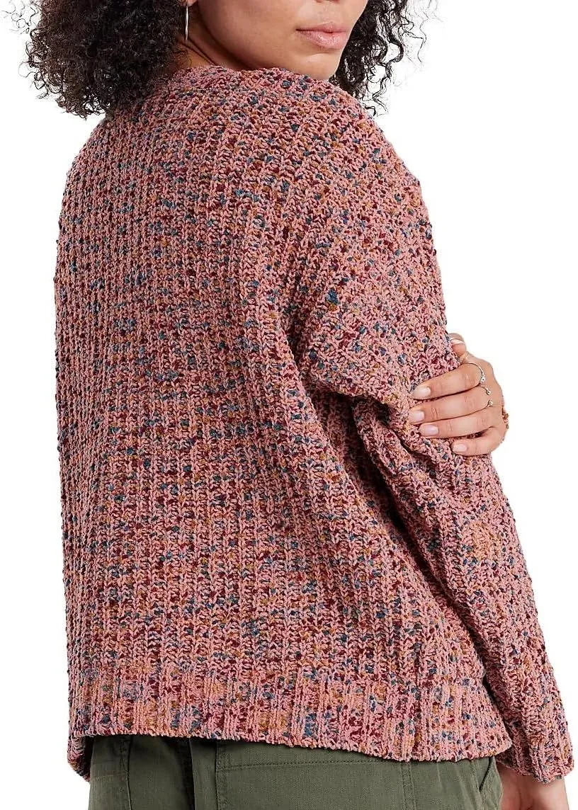 UNIONBAY Women's Confetti Multi Color Yarn Cardigan Sweater
