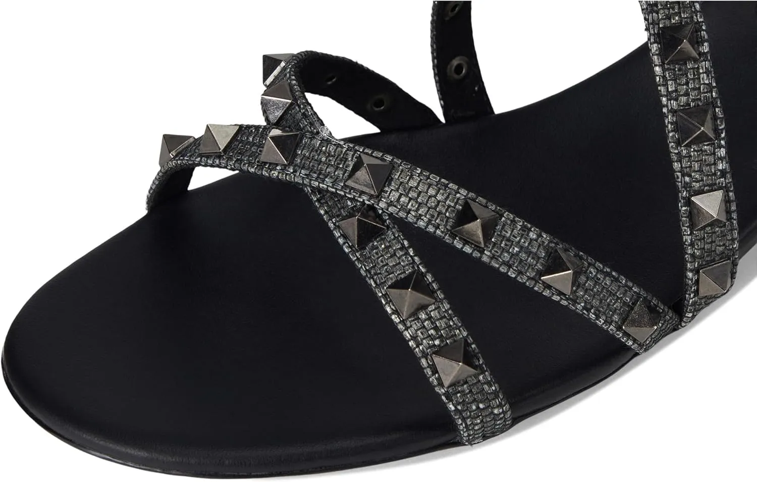 VANELi Womens Basira Studded Strappy Casual Sandals Casual - Gold