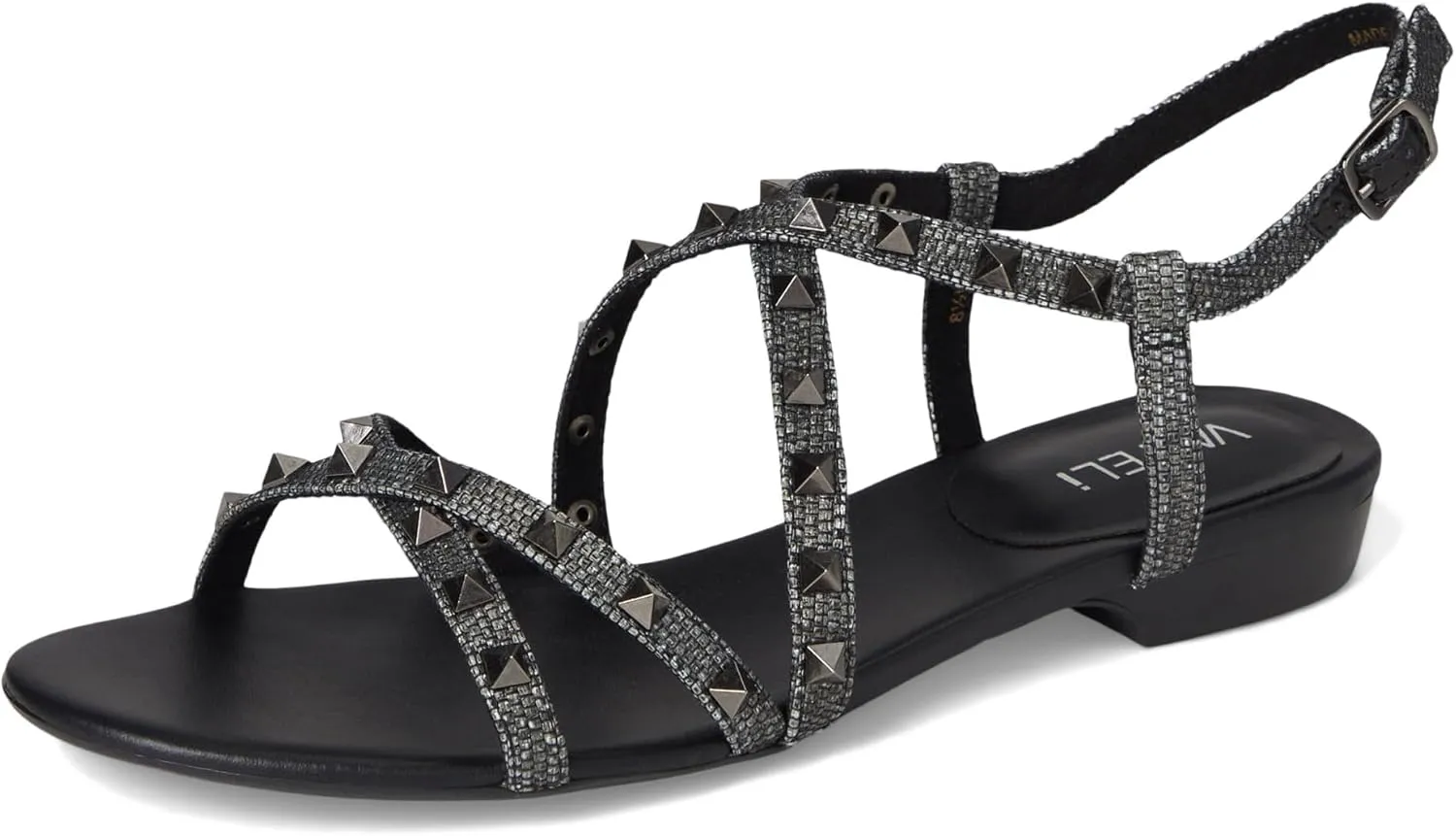 VANELi Womens Basira Studded Strappy Casual Sandals Casual - Gold