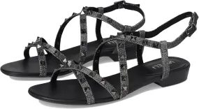 VANELi Womens Basira Studded Strappy Casual Sandals Casual - Gold